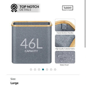 Luppa Home Foldable Laundry Basket